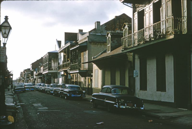 #139 French Quarter Street, New Orleans, 1956.