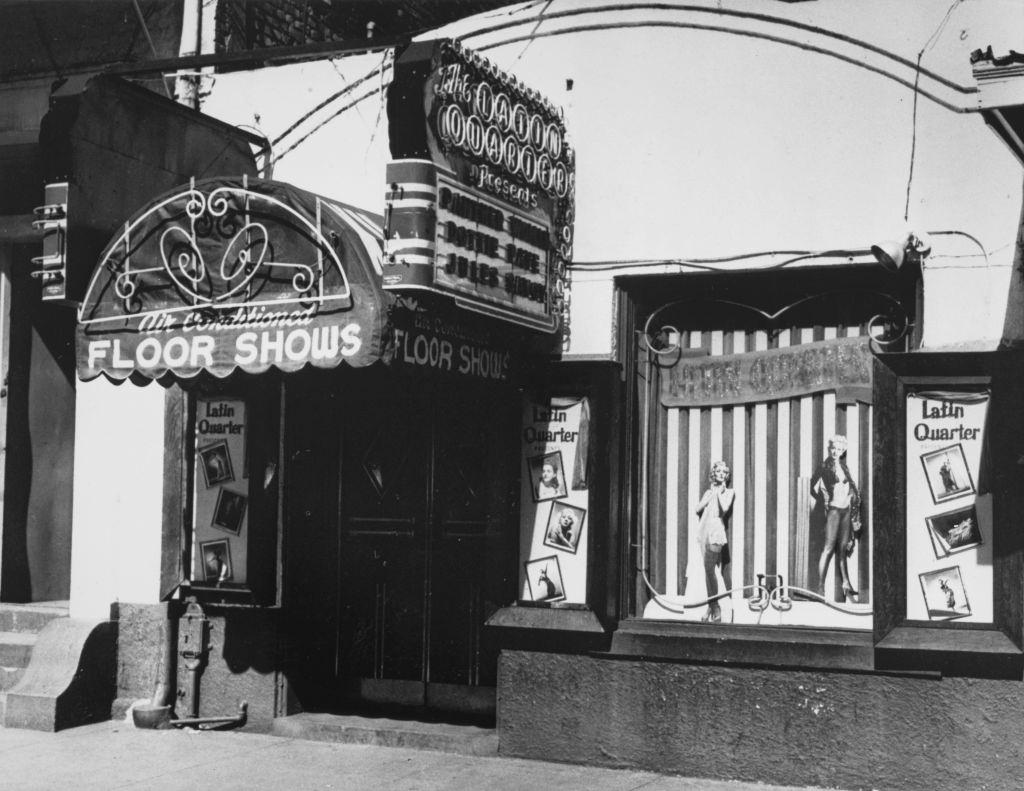 #124 Latin Quarter night club, New Orleans, 1950