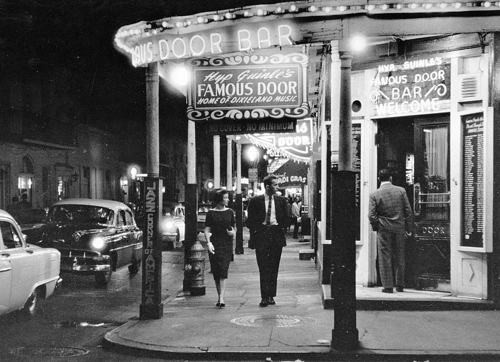 #78 Bourbon Street, New Orleans, 1950s