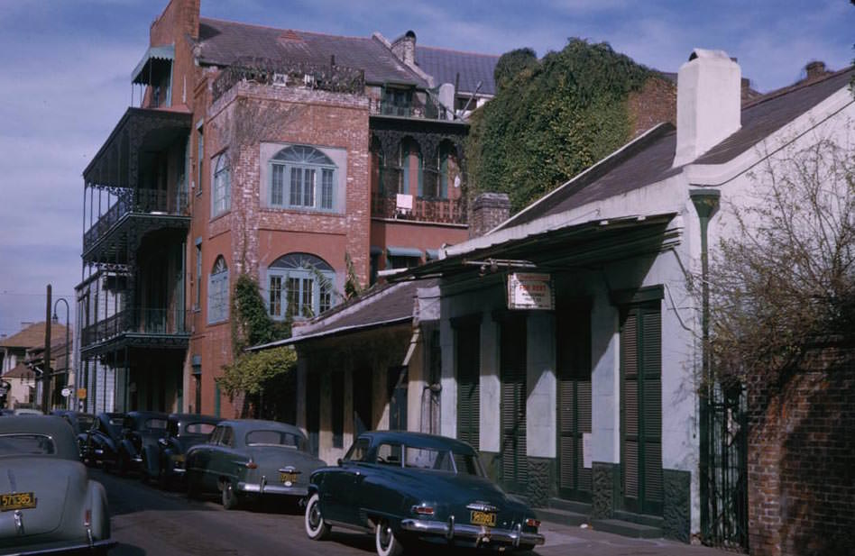 #89 600 block of Dumaine street, New Orleans, 1951.