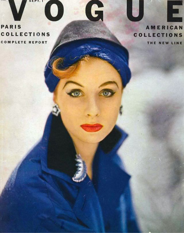 #6 Suzy Parker, Vogue, September 1952
