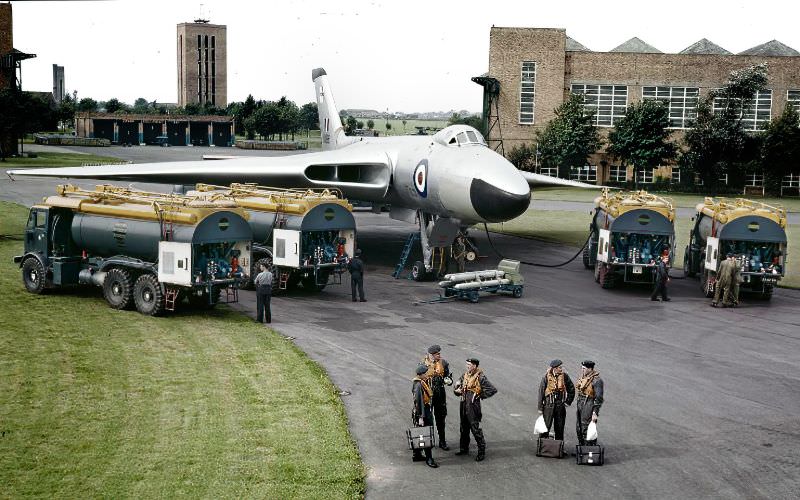#14 Avro Vulcan B.1 XA896 at RAF Waddington, August 21, 1957