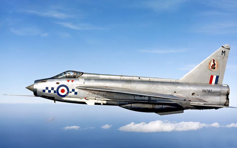 #36 English Electric Lightning F.2 of No 19 Squadron stationed at RAF Leconfield, South Yorkshire, 1963