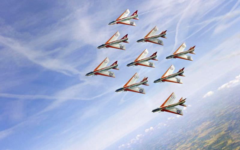 #38 The RAF’s sole English Electric Lightning equipped display team