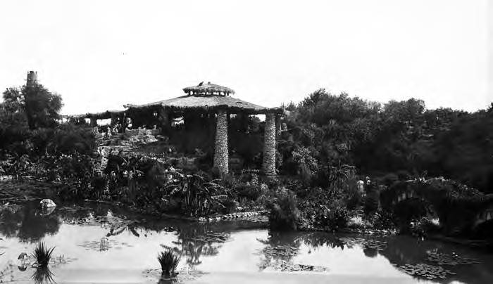 #57 Japanese Tea Garden, Brackenridge Park, San Antonio, 1927