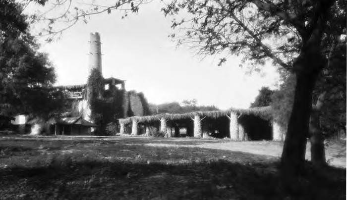 #105 Cafe and cold drink pavilion at “Mexican Village,” Brackenridge Park, San Antonio, 1927