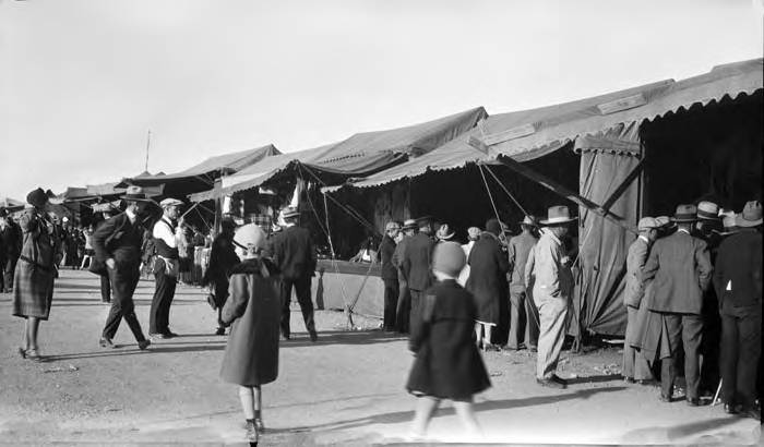 #131 Midway at Rice-Dorman Carnival, International Exposition and Live Stock Show, San Antonio, 1928