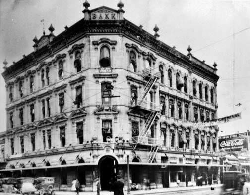#183 Kampmann Building, northeast corner of Soledad and Commerce Streets, 1920s
