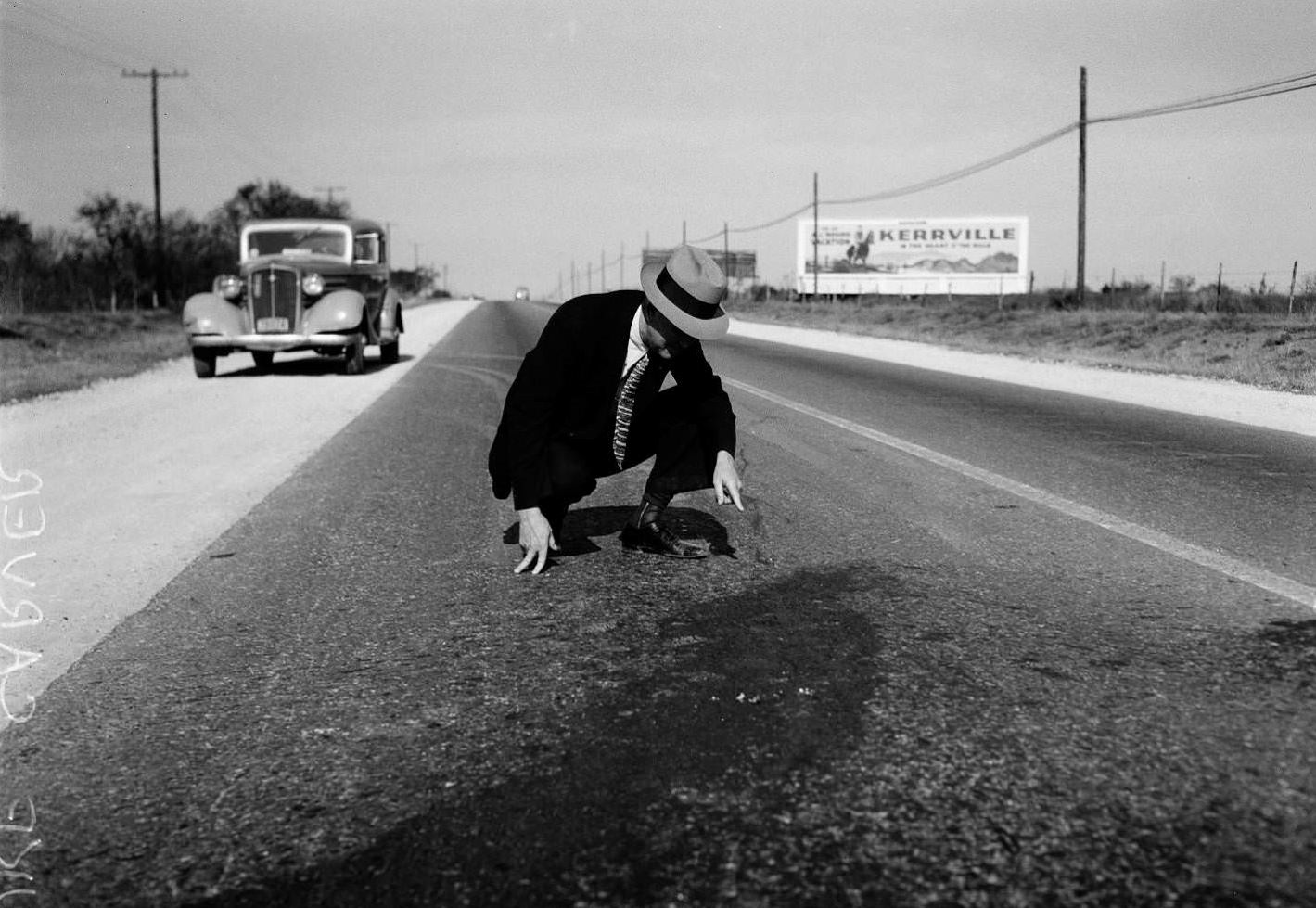 #17 Duke Carver investigating the death of Clara Marsh, 1925