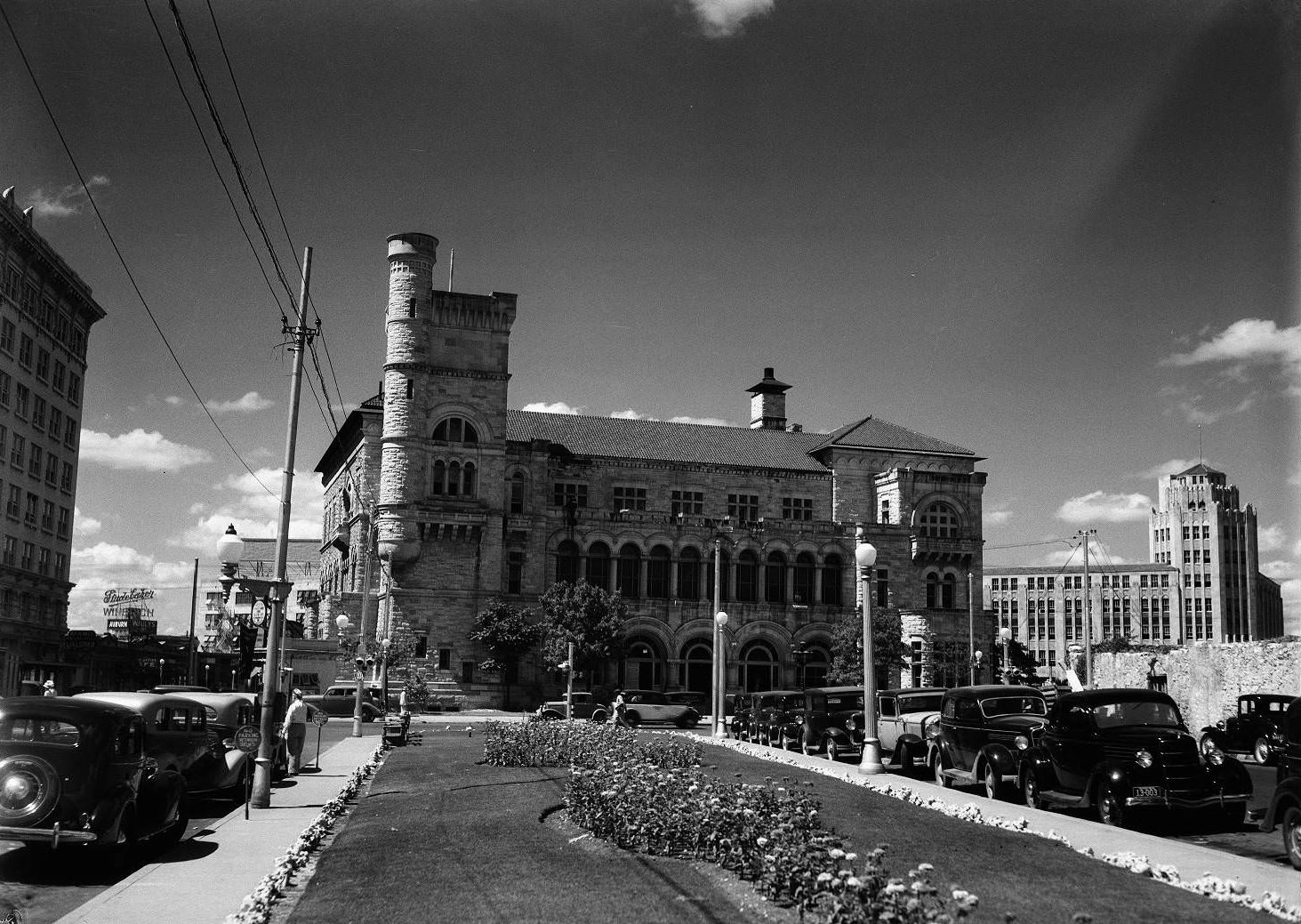 #7 A Post Office in downtown San Antonio, 1924