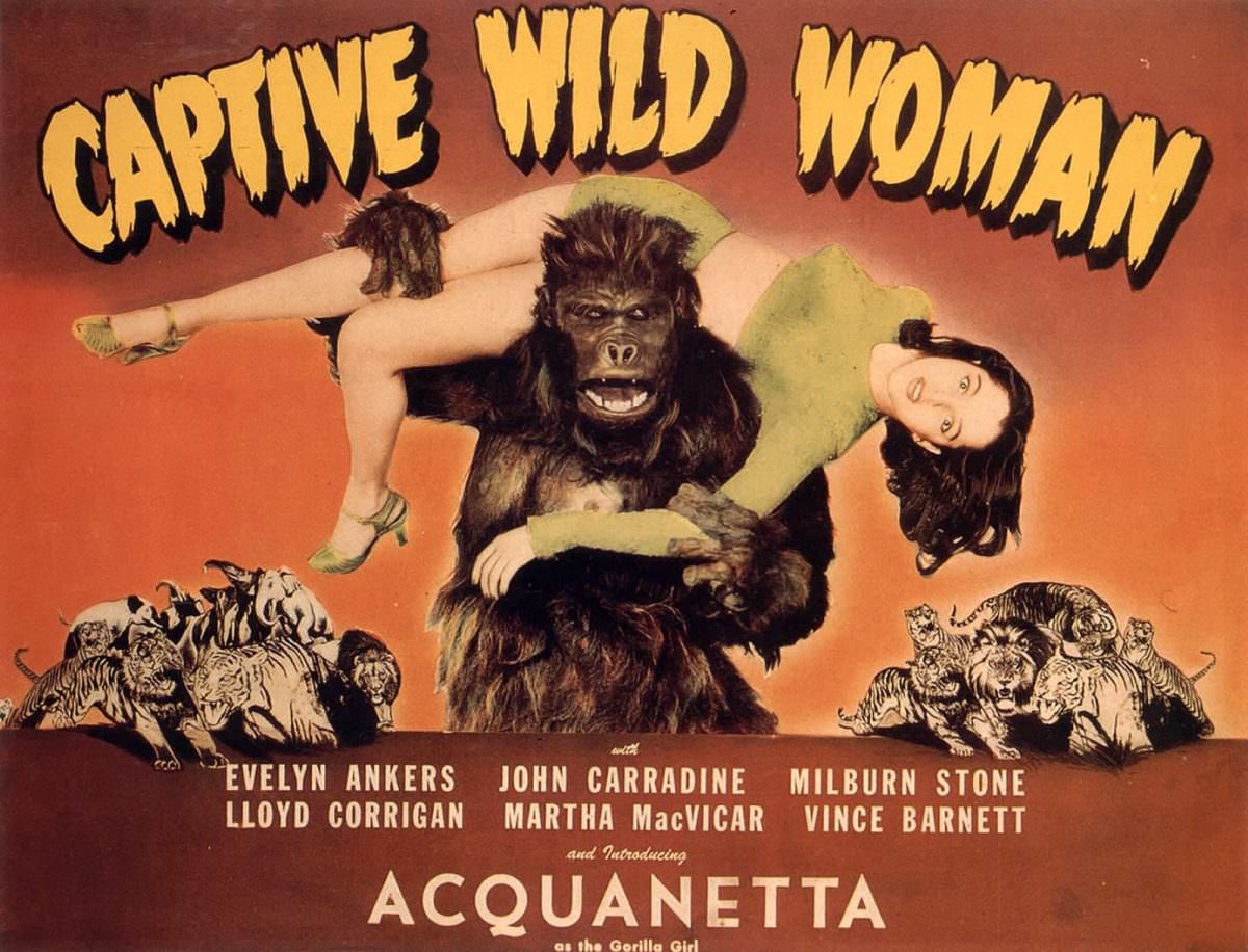 #15 Captive Wild Woman’ 1943
