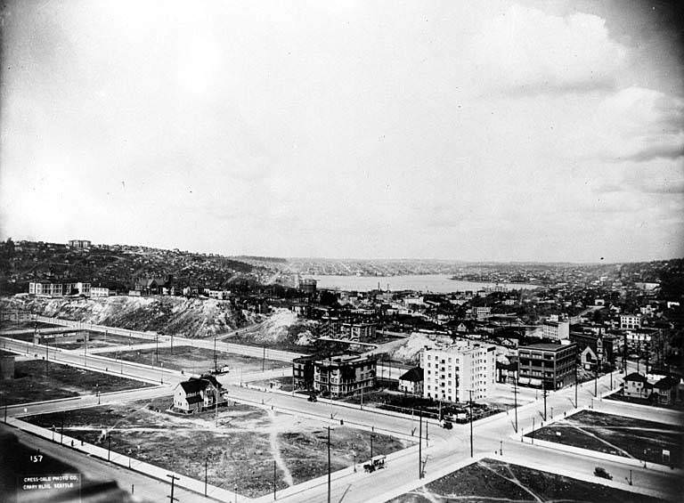 #127 Lake Union from Denny Regrade neighborhood, 1895