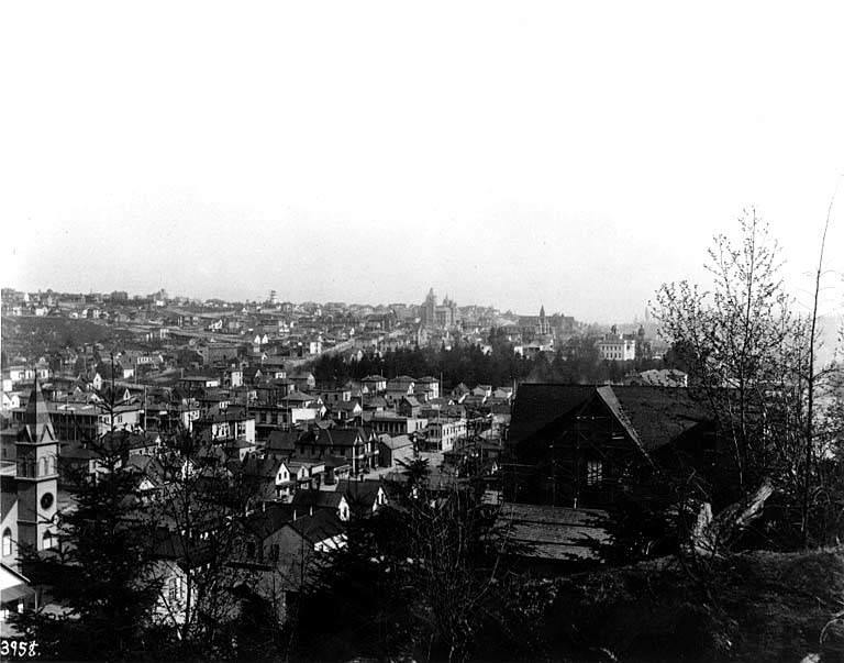 #152 Panorama from Denny Hill, 1890