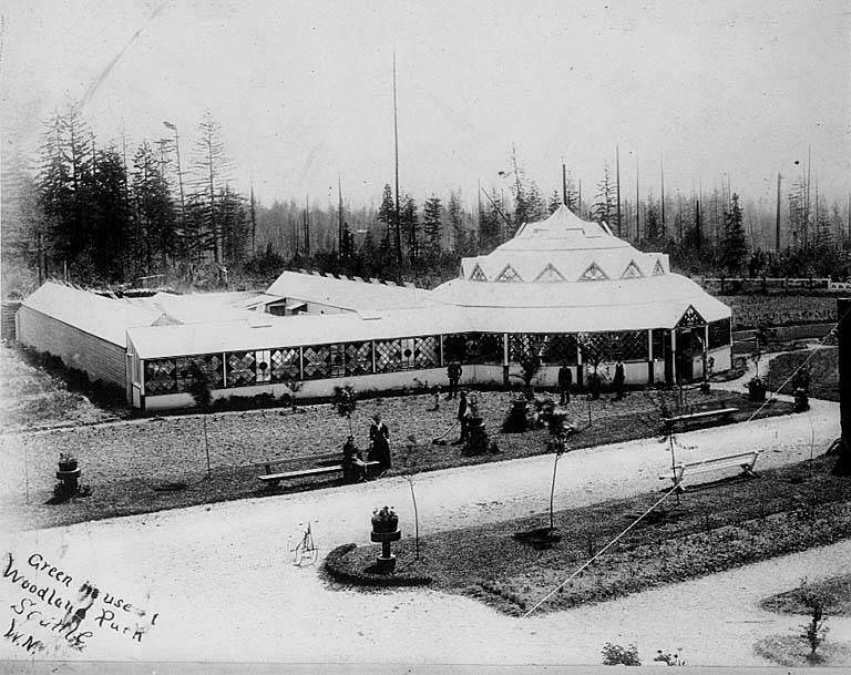 #173 Woodland Park conservatory, 1896