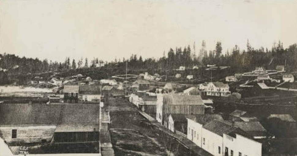 #22 1st Ave. S. north from S. Washington Street, 1870