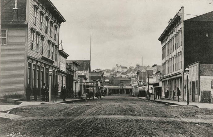#30 1st Ave. north from Main Street, 1879