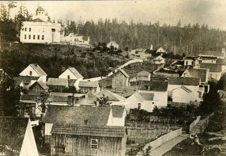 #55 Territorial University from near 3rd Ave. and Union Street, 1878