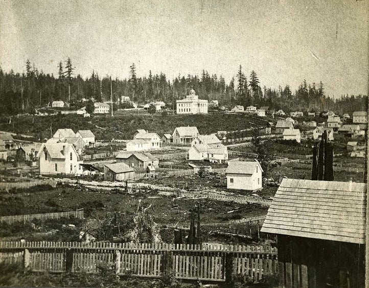 #58 View from 2nd Ave. and Pike Street, 1870