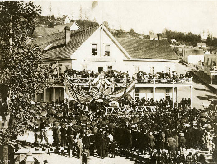 #74 Garfield Memorial Service at Occidental Hotel, September 26, 1881
