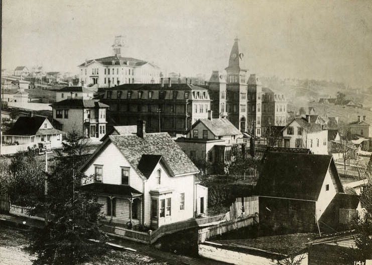 #120 View SE from 4th Ave. and Seneca Street, 1886