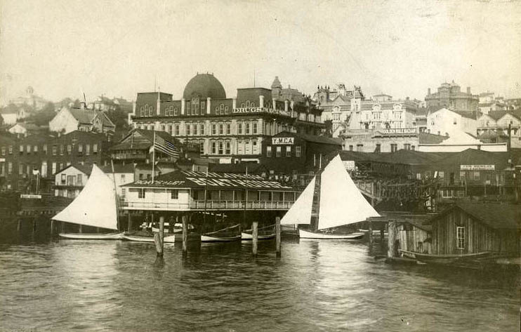 #124 Waterfront between Madison St. and Columbia Street, 1887