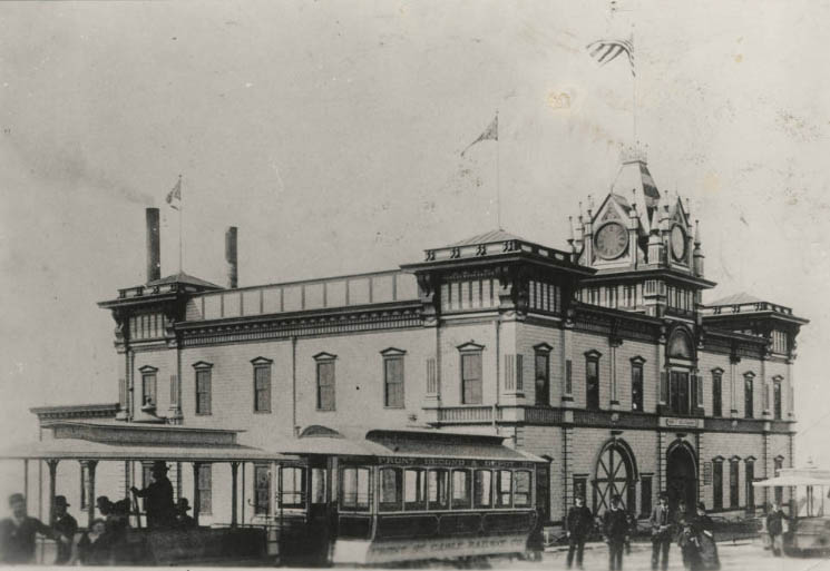 #195 Cable powerhouse at 2nd Ave. and Denny Way, 1892