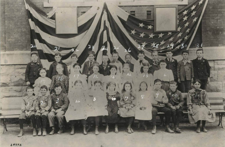 #199 Class of South School, 1890