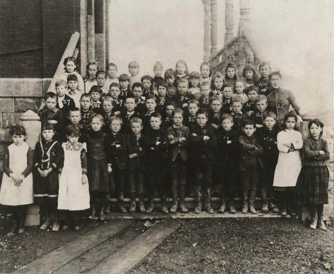 #200 Class of South School, 1890