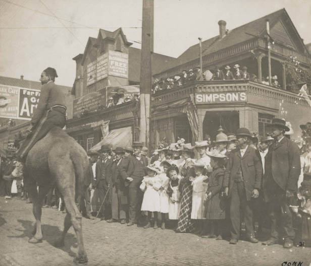 #225 Parade at 2nd Ave. and Marion Street, 1899