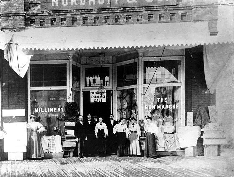 #27 Bon Marche, Nordhoff and Co. department store, 1896