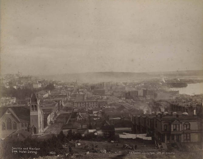 #247 View south from Washington Hotel, 1890