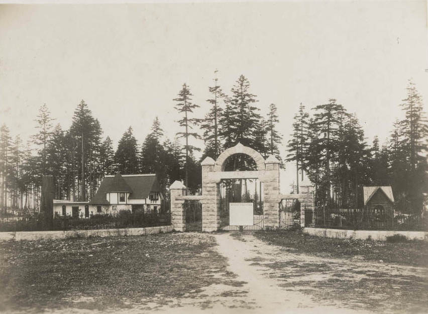 #252 Woodland Park entrance, 1891