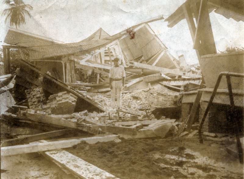 #10 Earthquake damage, Port Royal, Jamaica, 1907