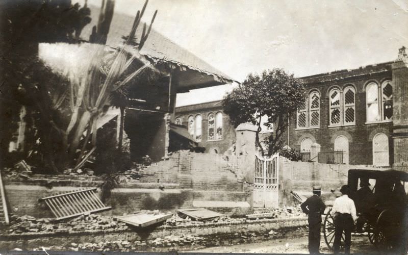 #2 1907 Earthquake Damage, Kingston, Jamaica