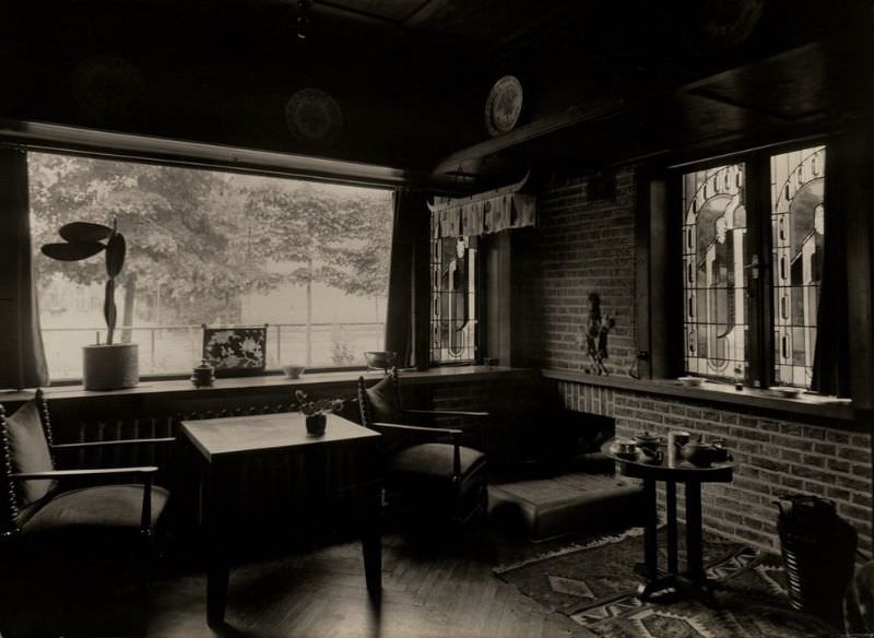 #35 Living room interior, 1930s