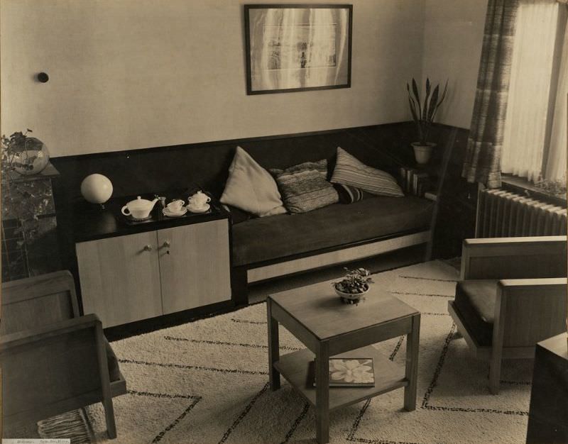 #36 Living room interior, 1930s