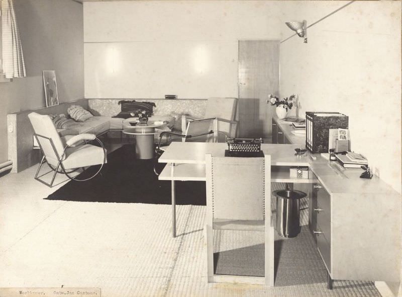 #41 Study interior, 1930s
