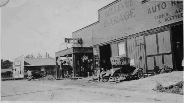 #33 Bellevue Garage, Bellevue, 1925.