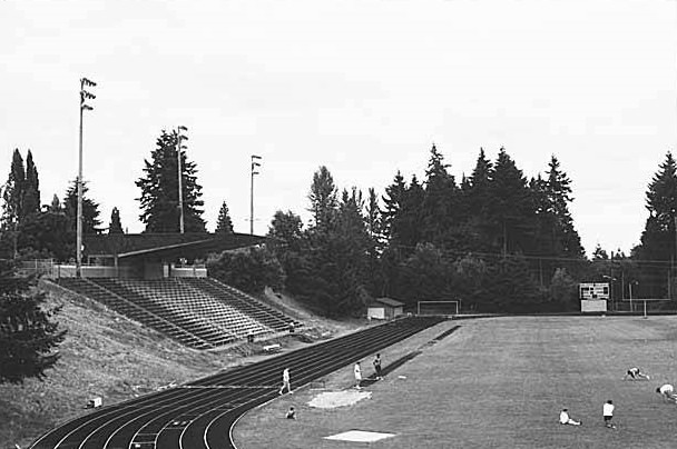 #13 Bellevue High School football field, Bellevue, 1989