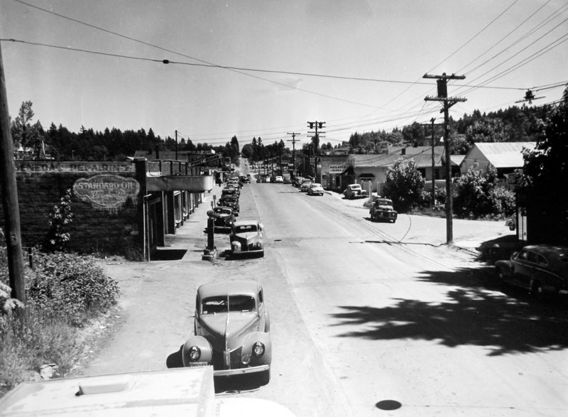 #10 Main Street in the original business district of Bellevue, 1949