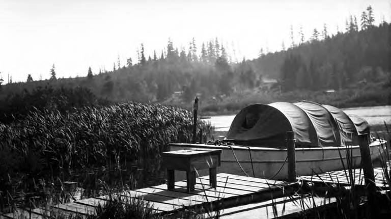 #18 Boat on shore in Bellevue, Washington, 1940