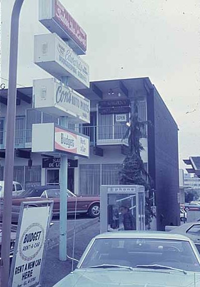 #43 Business signs, Bellevue, 1969