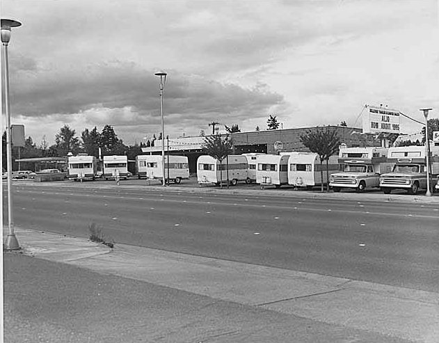 #74 Hansen Buick Building, Bellevue, May 1966