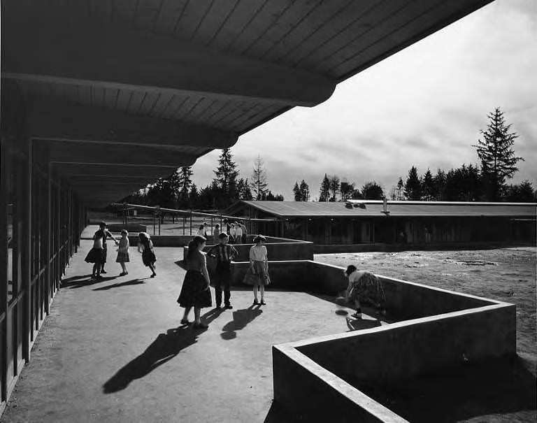 #2 Lake Hills Elementary School, 14310 SE 12th St., Bellevue, Washington, 1959