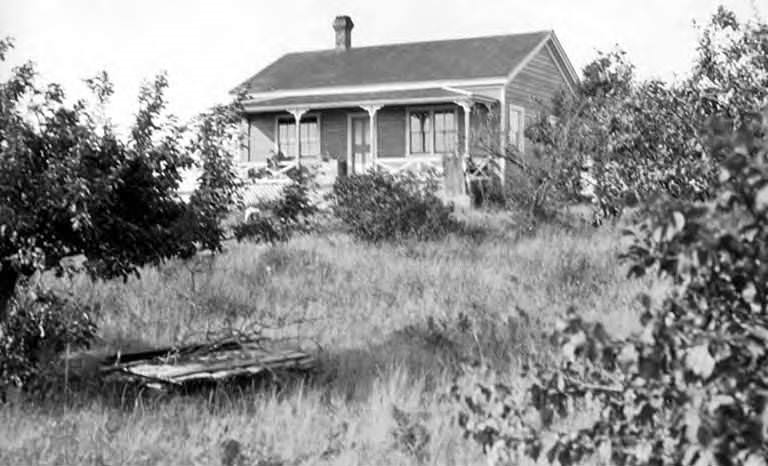 #50 Main house, Bellevue Farm near American Camp, San Juan Island, 1910s