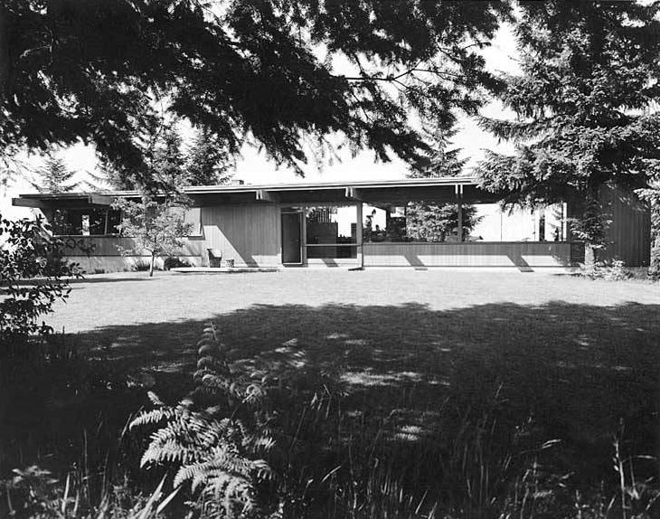 #38 Morse house exterior, Hilltop neighborhood, Bellevue, 1950s