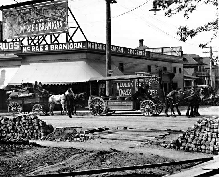 #56 Northwest corner Bellevue Ave. E. and Pike St., Seattle, Washington, May 15, 1909