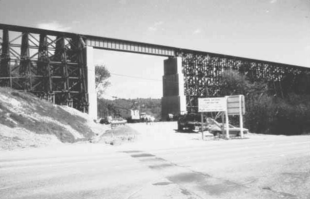 #17 Wilburton Trestle, Bellevue, 1969