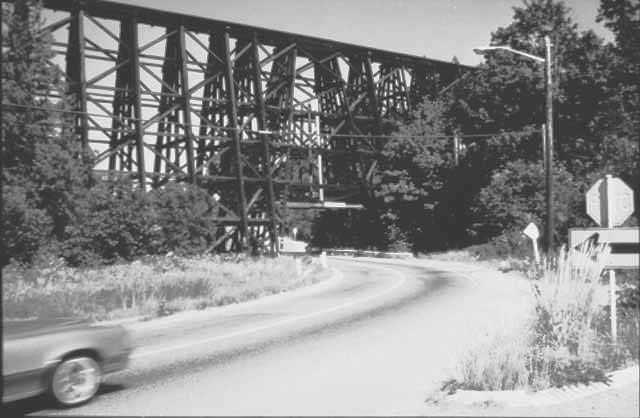 #18 Wilburton Trestle, Bellevue, 1969
