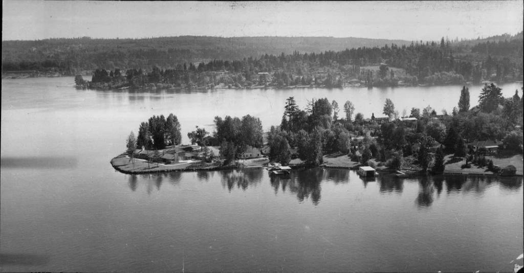 #24 Hunt’s Point with Yarrow Point in the background, 1952